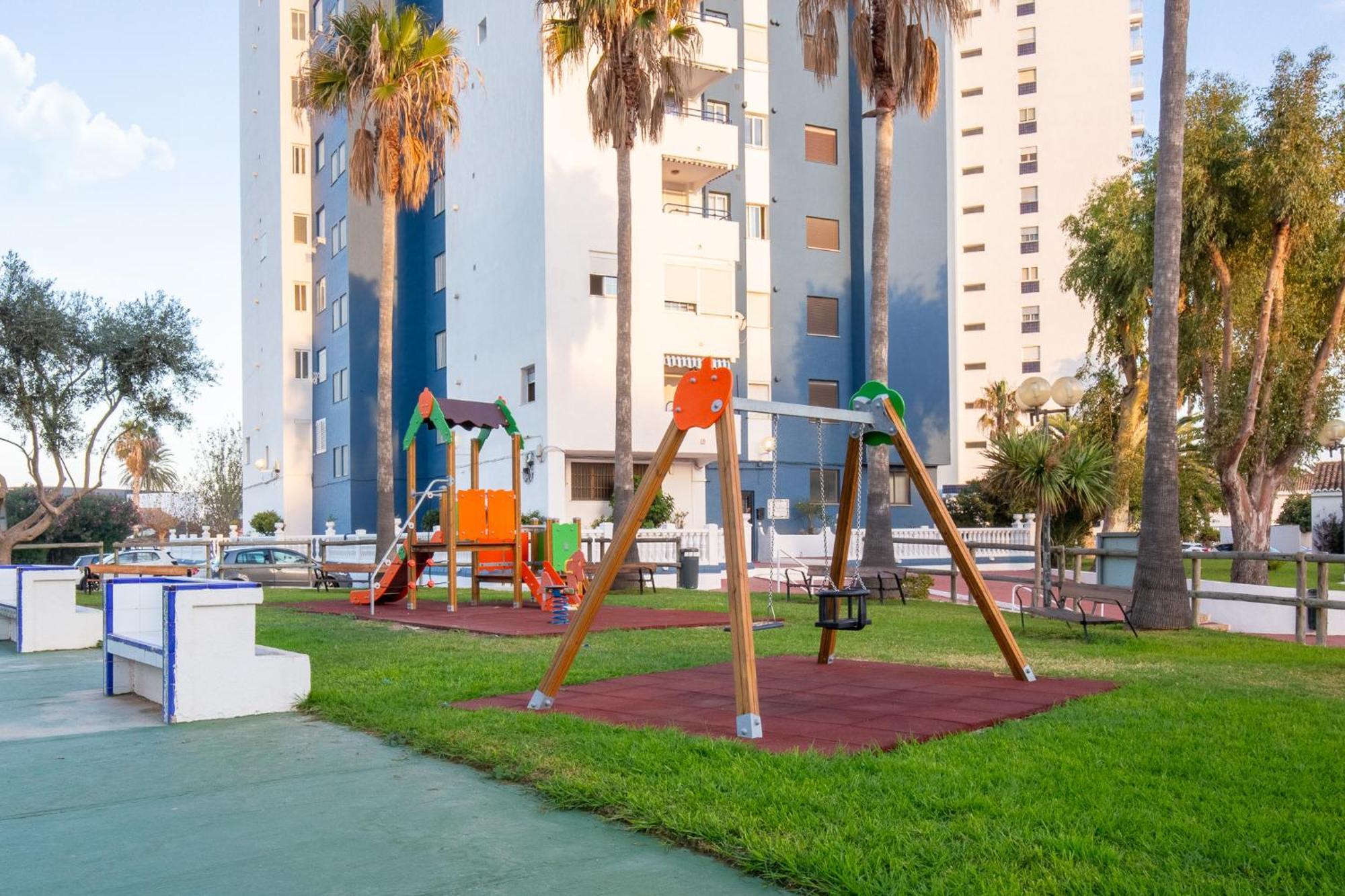 Apartamento En Complejo Residencial Con Piscina Y Garaje A 100M Del Mar Las Canteras  Exterior foto